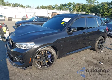 2020 BMW X3 M Competition z USA, uszkodzony, nr VIN 5YMTS0C01LLA58019